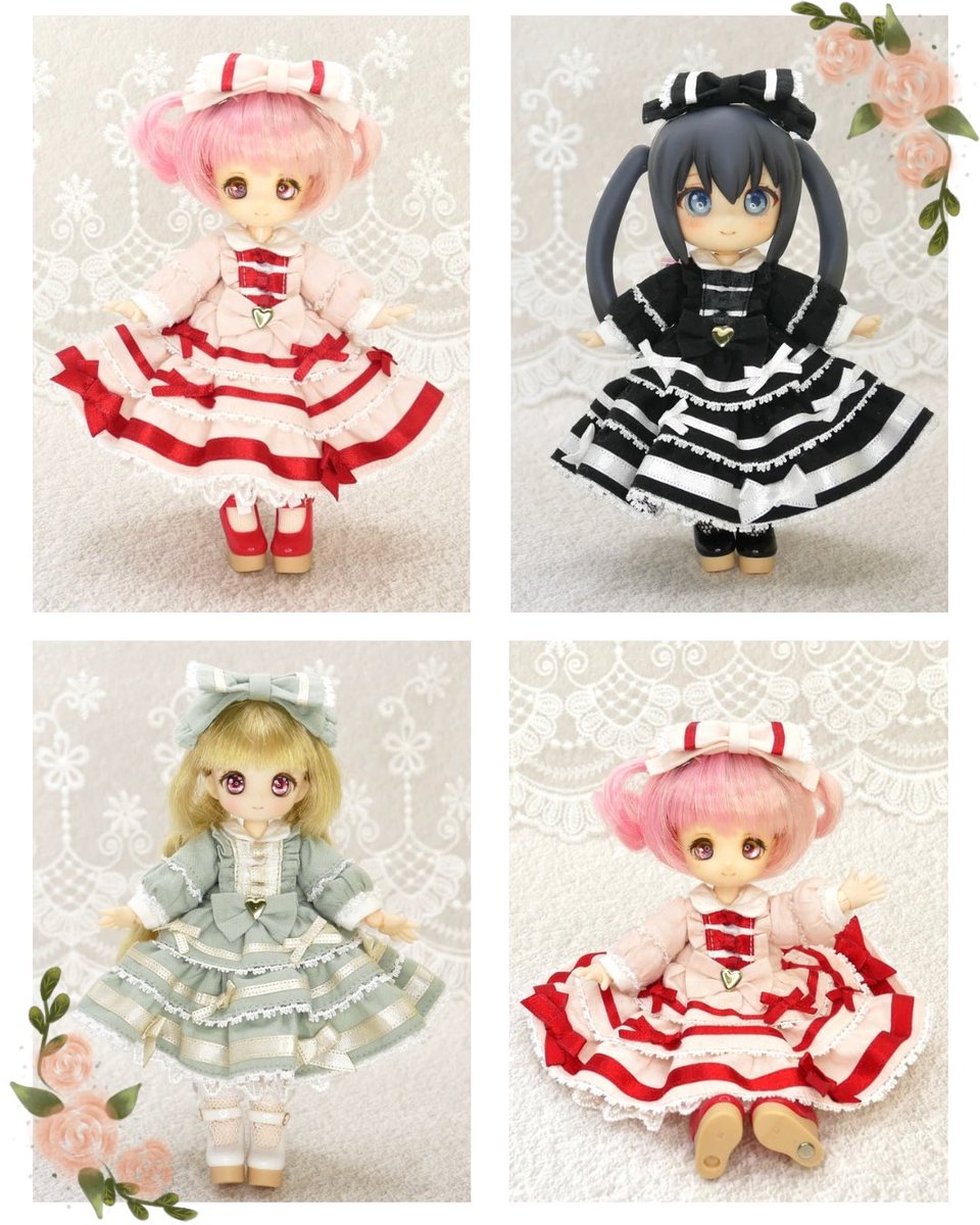 写真撮影も無事に終わり、先程ディーラー垢で通販告知いたしました。
本日の22時から販売いたします🙏

3段ティアードスカートがやたら作るのに時間がかかるため、ワンピースなのにお値段高くて申し訳ないです💦
:( ;´꒳`;)