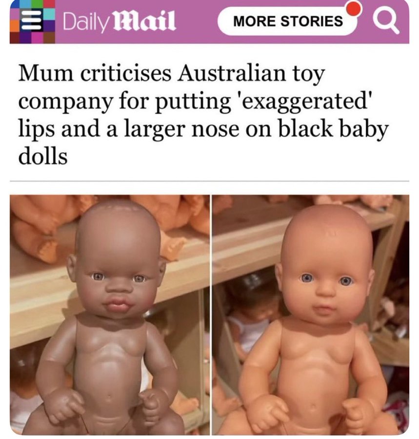 Yikes. What do you think? 
Good idea to have them be different?