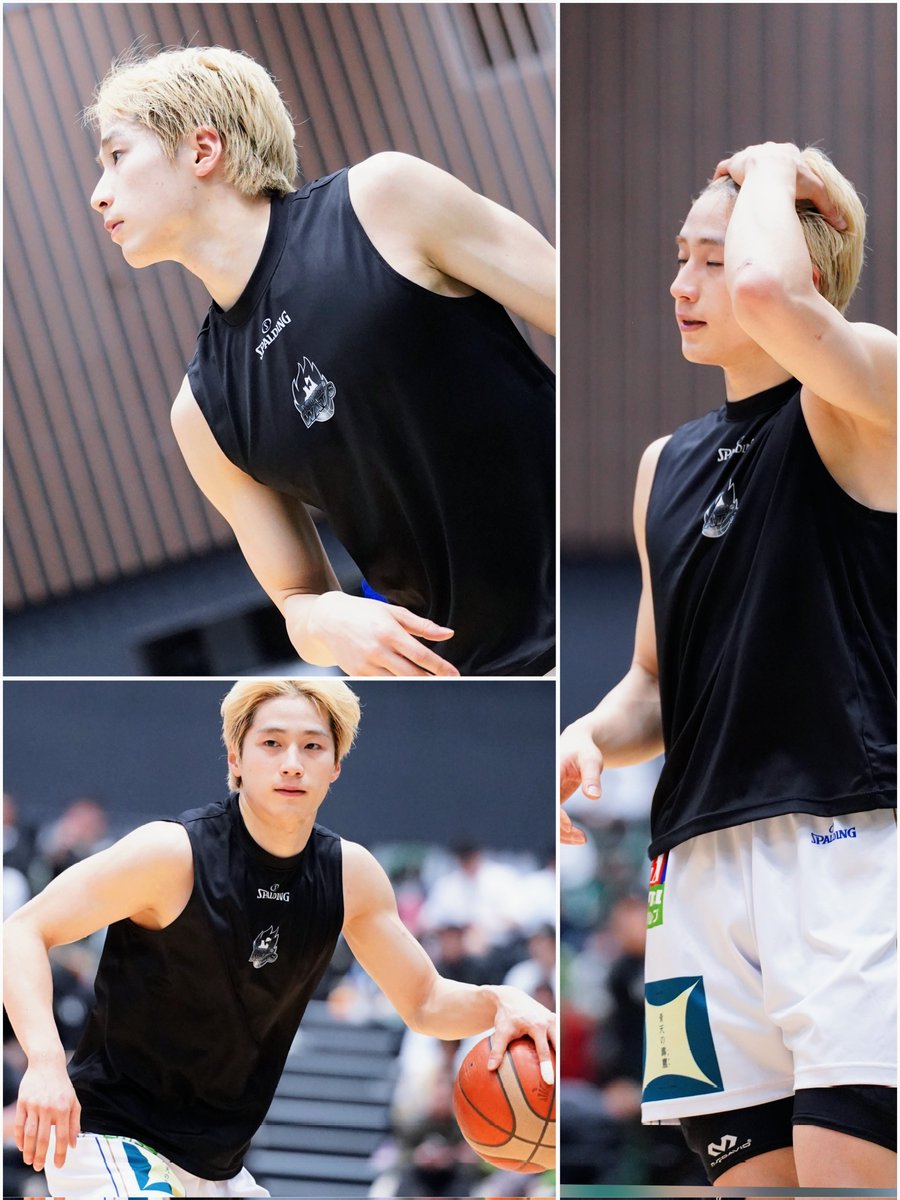 横浜でやっと金髪見れました！
そしてこのトレーニングウェアとの相性やばくないっすか！！
#大髙祐哉 #青森ワッツ