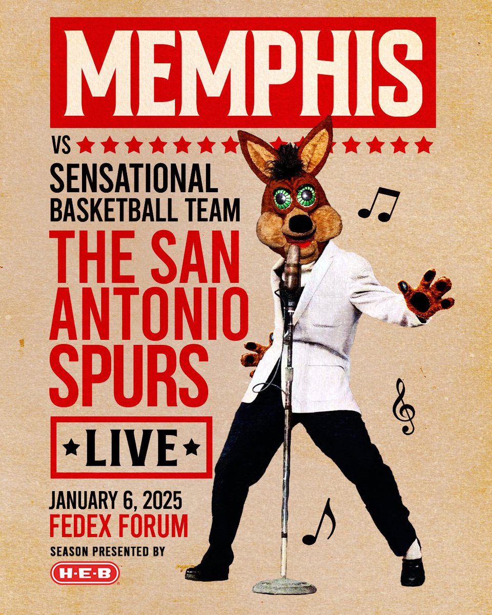 spurs's tweet image. Quick trip to Memphis! 

🆚 @memgrizz
⏰ 7pm CT
📺 @FanDuelSN_SW
📻 @1200WOAI, @kxtn1350

#PorVida | @HEB | #sponsored