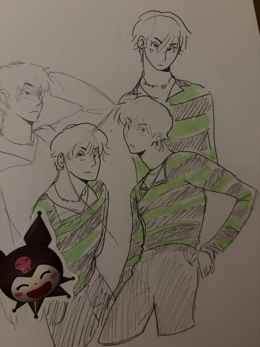 dream1ng_girl's tweet image. oh seungmin looks good in green