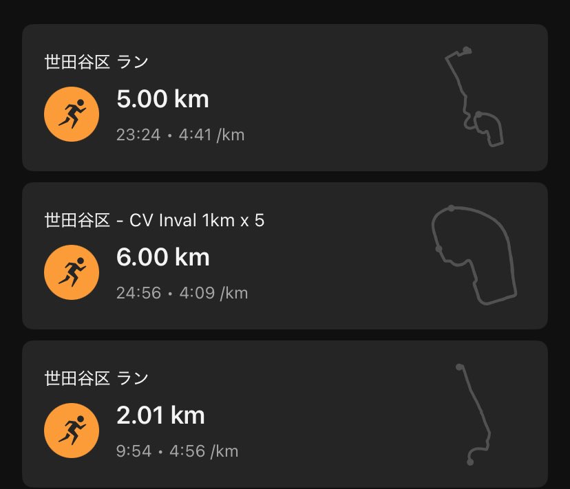 tetchiba's tweet photo. 今朝はCVインターバル 1km x 5本 3'40/km r200m jog
結果は平均で、3'41/km

adidas ADIZERO ADIOS PRO4 シェイクダウン👟
やっぱりPRO4は自分の足に合ってる感じでいい🤗
寒くて身体の動きはそれほどよくなかったもののシューズのおかげで比較的楽に走れたような気がする。

今週末のニュー

#pro4 https://t.co/mohGBrQQHX