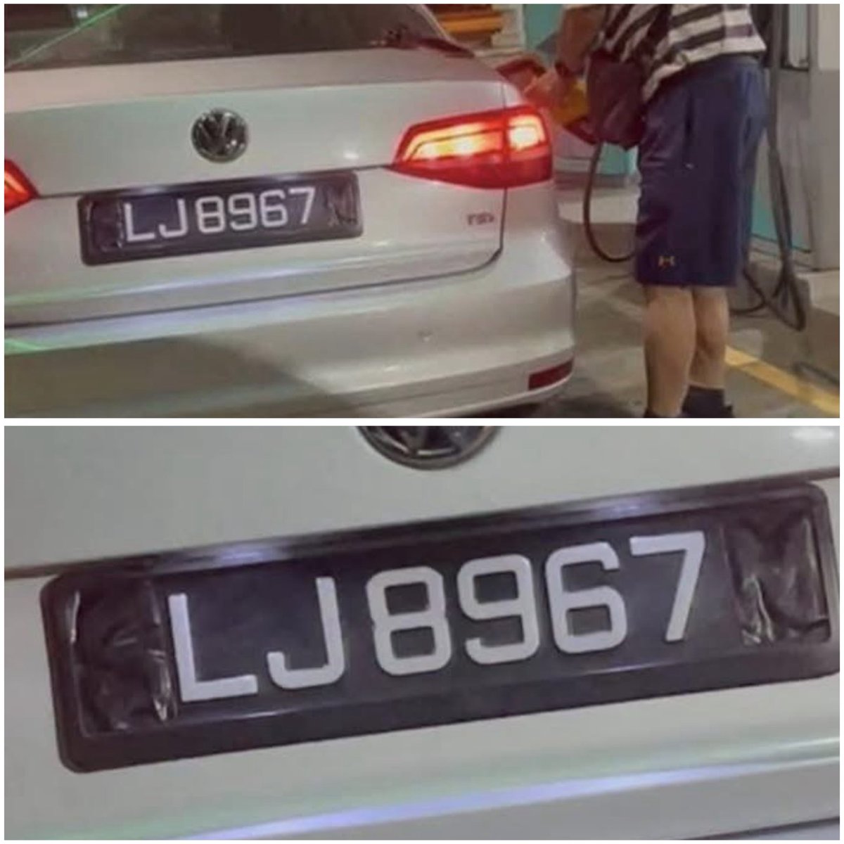 kongsiviralje's tweet photo. Normal day = I am Singaporean 
Pumping petrol = I am Malaysian

Berlagak kata negara kaya, maju, tapi minyak pun tak mampu nak beli, curi hak rakyat Malaysia. https://t.co/nmtM1Hlaxa