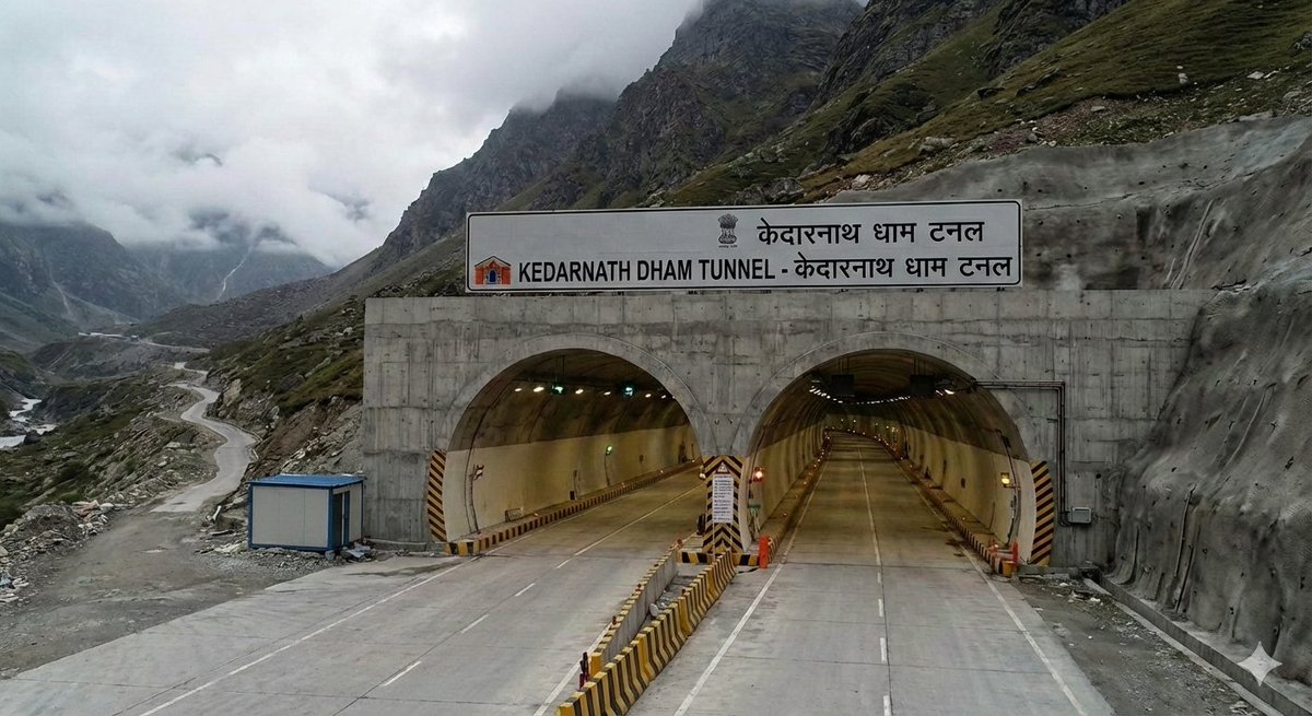 🚨🛕 KEDARNATH YATRA TO BECOME FASTER AND SAFER 🔹 Government planned 7  kilometer twin tube tunnel between Chaumasi–Sonprayag 🔹 From Sonprayag, a  ropeway project will take devotees directly to Kedarnath 🔹 Acts