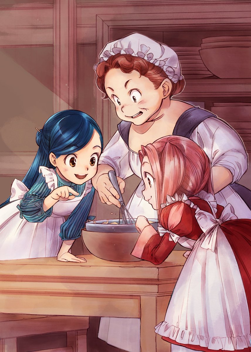 AriTheFanatic's tweet photo. Some of You Shinna's beautiful Ascendence of a bookworm illustrations I colorized over the holidays #ascendanceofabookworm #honzukinogekokujou #myne https://t.co/zCYm0ZTG91