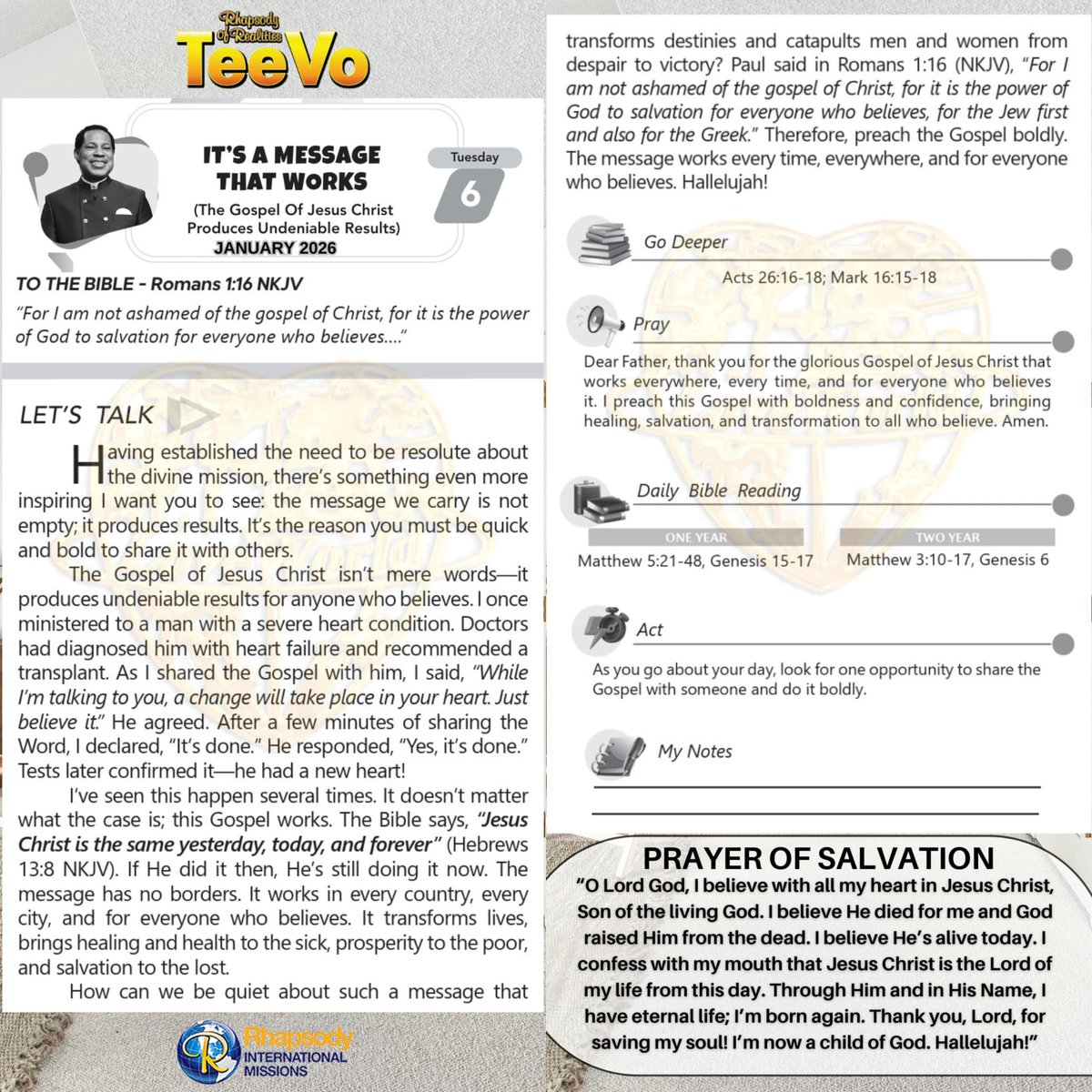 Rhapsody of Realities tweet media