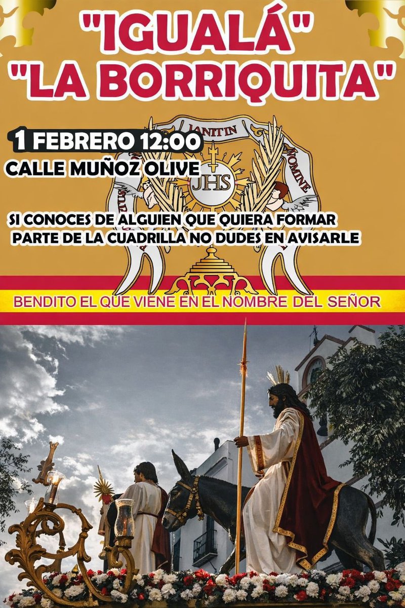 La Borriquita (@borriquita14) on Twitter photo 