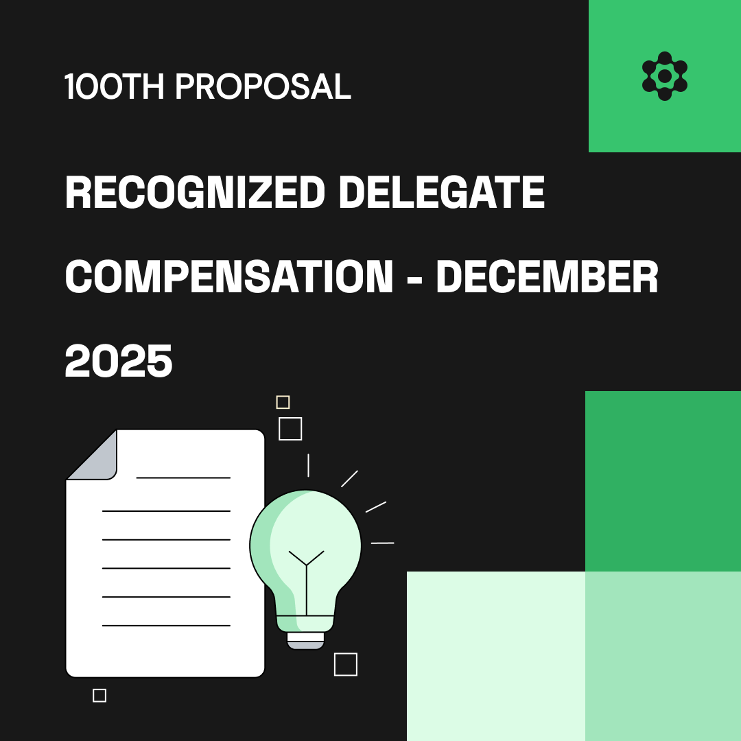 RootstockColl's tweet photo. 🎉 100 Onchain Proposals! 🎉

6 days into 2026 and we've hit some big milestone:

✔ 100th proposal onchain
 ✔ Month 3 of Recognized Delegate Compensation

What the proposal covers:

🏛️ Rewarding delegates who show up and strengthen governance.
🥇 Gold (1,500 USDRIF): @chronotrigger3d , @tanelabs, @404Gov
🥈 Silver (1,000 USDRIF): @Curia_gov, @DAOplomats,  @DefiIgnas

HUGE thank you for all your contributions!

Read more: https://t.co/LpRdGMFYAV