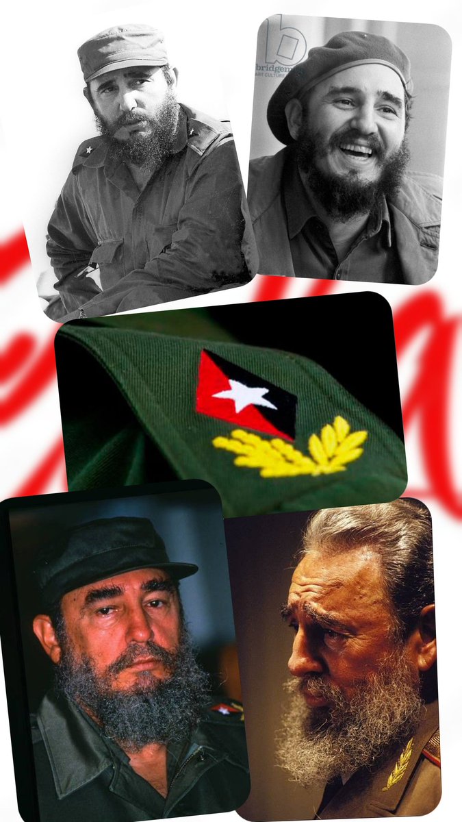 "Y estaremos luchando, mientras nos quede una gota de energía estaremos en pie y no descansaremos y no dormiremos".
#FidelEnUnaFrase 
#FidelPorSiempre