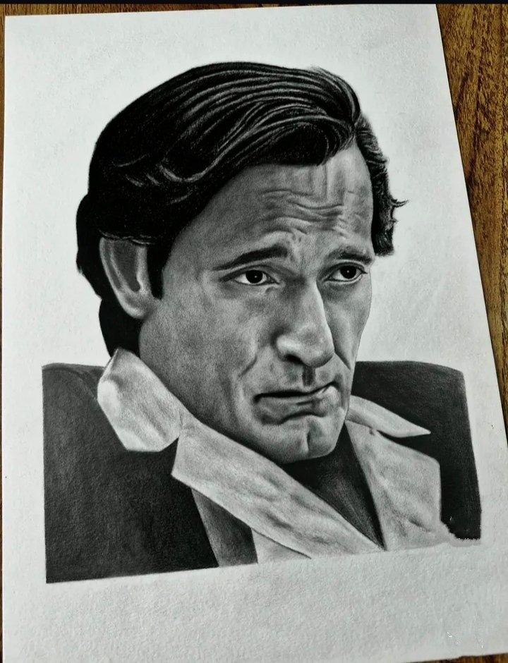 PrasantaOj19083's tweet photo. Finding form in the lines. Akshaye Khanna’s 'Dhurandhar' look in black ballpoint pen. 🖋️❤️💥#AkshayeKhanna #ranveersingh #Dhurandhar #dhurandharmovie #BallpenArt #ScribbleArt #FreehandDrawing #sketch #Bollywood #PortraitDrawing #PenArt #DrawingOfTheDay #ballpointpenart https://t.co/UqgleZ7JtB