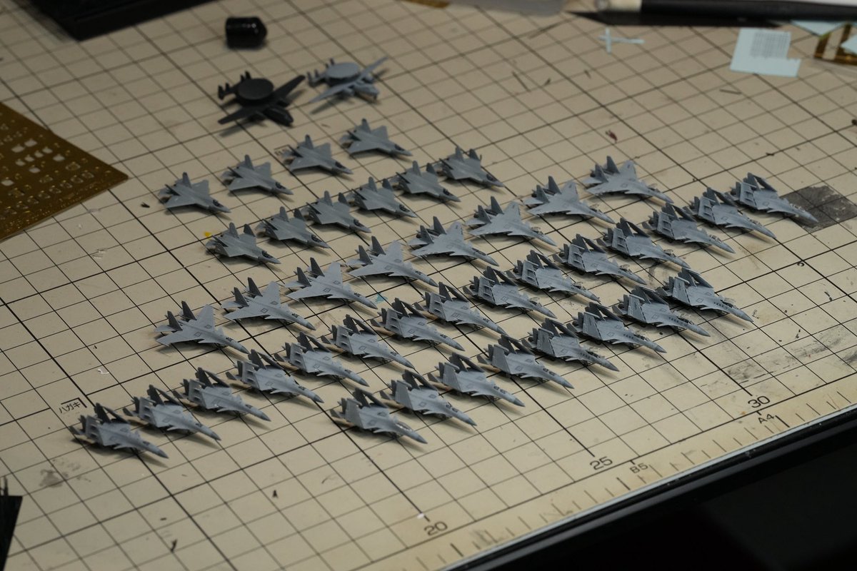 HsuSimpson's tweet photo. New project kick-off 1/700 PLAN aircraft carrier CV-18 Fujian https://t.co/8TmGnjnsXZ