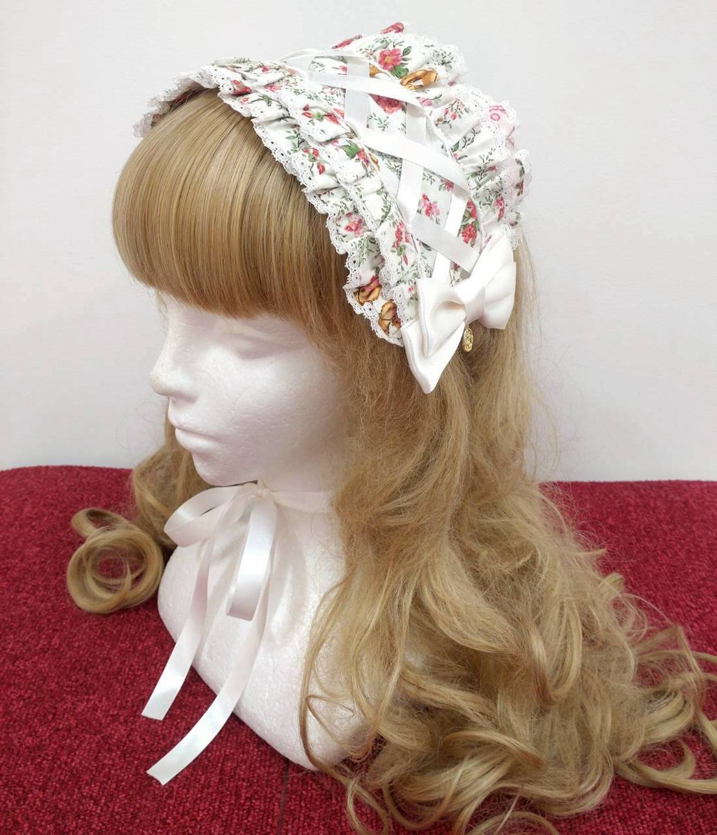 💗コーディネートアイテムはこちら👉👉

🧸ガーデニングくまちゃんシリーズ🧸

◆ロングティアードJSK
《通常サイズ》￥39,380
《プラスサイズ》￥40,480

◆ブラウス
《通常サイズ》￥20,680
《プラスサイズ》￥21,780

◆レースアップヘッドドレス　￥6.600

color＊
オフ白

※全て税込価格