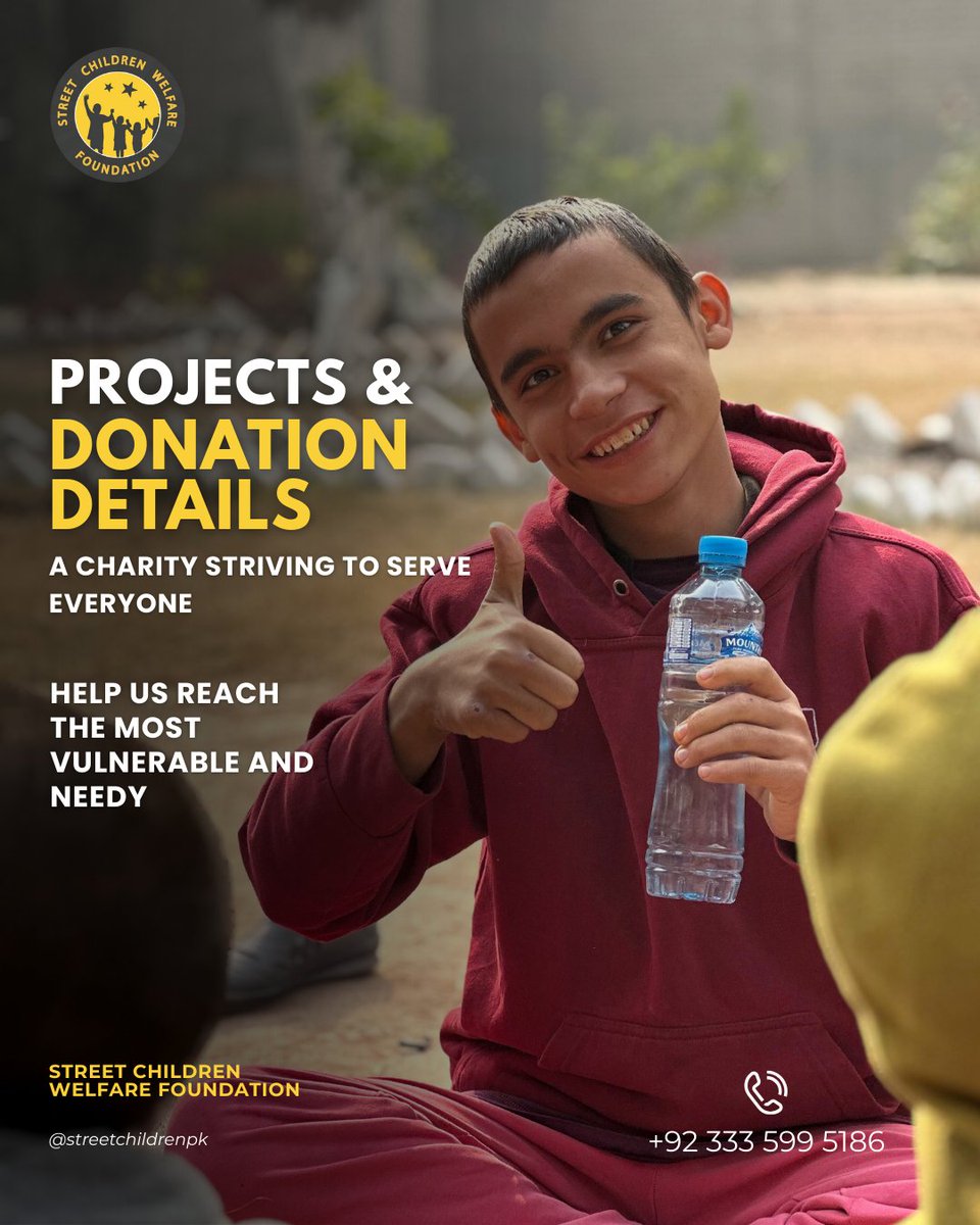 Street Children Welfare Foundation tweet media