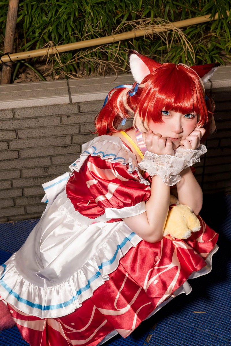 Axl_meme's tweet photo. ⚠︎︎ cosplay / CR  🥩

⠀／l、
 (ﾟ､ ｡｀ﾌ
 ｣　 "ヽ
 ()ιし(~)～
                   ⠀⁺ ⊹

📸···▸@Longrenphoto  様
 #コスサミ2025 https://t.co/7zg3pxtQRK