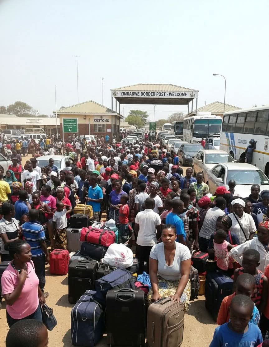 _My_Vriend's tweet image. I wouldn’t be lining like this to go to a Xenophobic country Mina personally.