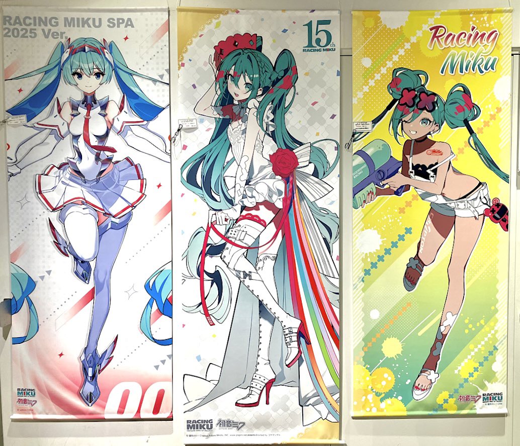 短時間値引　初音ミク　等身大　巨大　タペストリー　レーシングミク　ポスター　新品 GSR POP UP SHOP by FOREST】 in アキバCOギャラリー 🔸ピックアップ