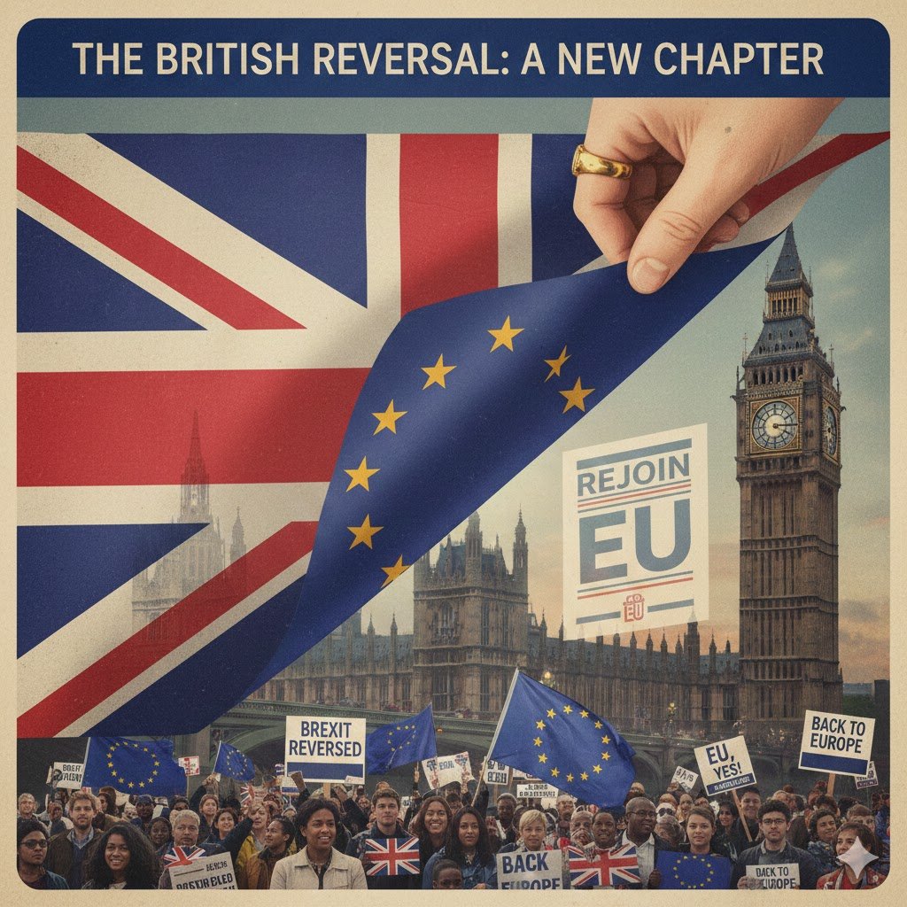 🇬🇧🇪🇺Le Royaume-Uni de retour dans l'Union Européenne ?

D'après un récent sondage, les Britanniques pourraient vouloir inverser le Brexit et revenir dans l'Union.

Le Premier Ministre Keir Starmer sait combien la coopération avec l'Europe est importante aujourd'hui surtout alors