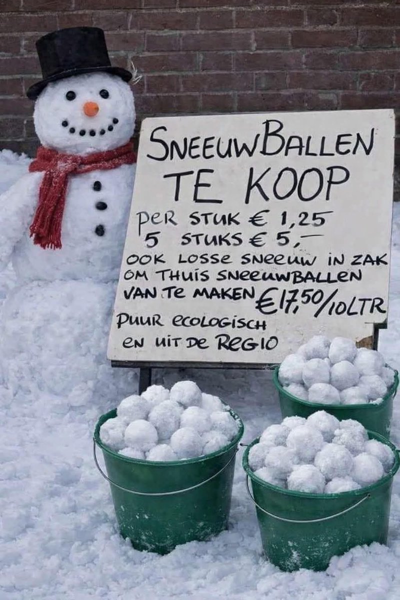 kwam ik ergens tegen: #sneeuw
