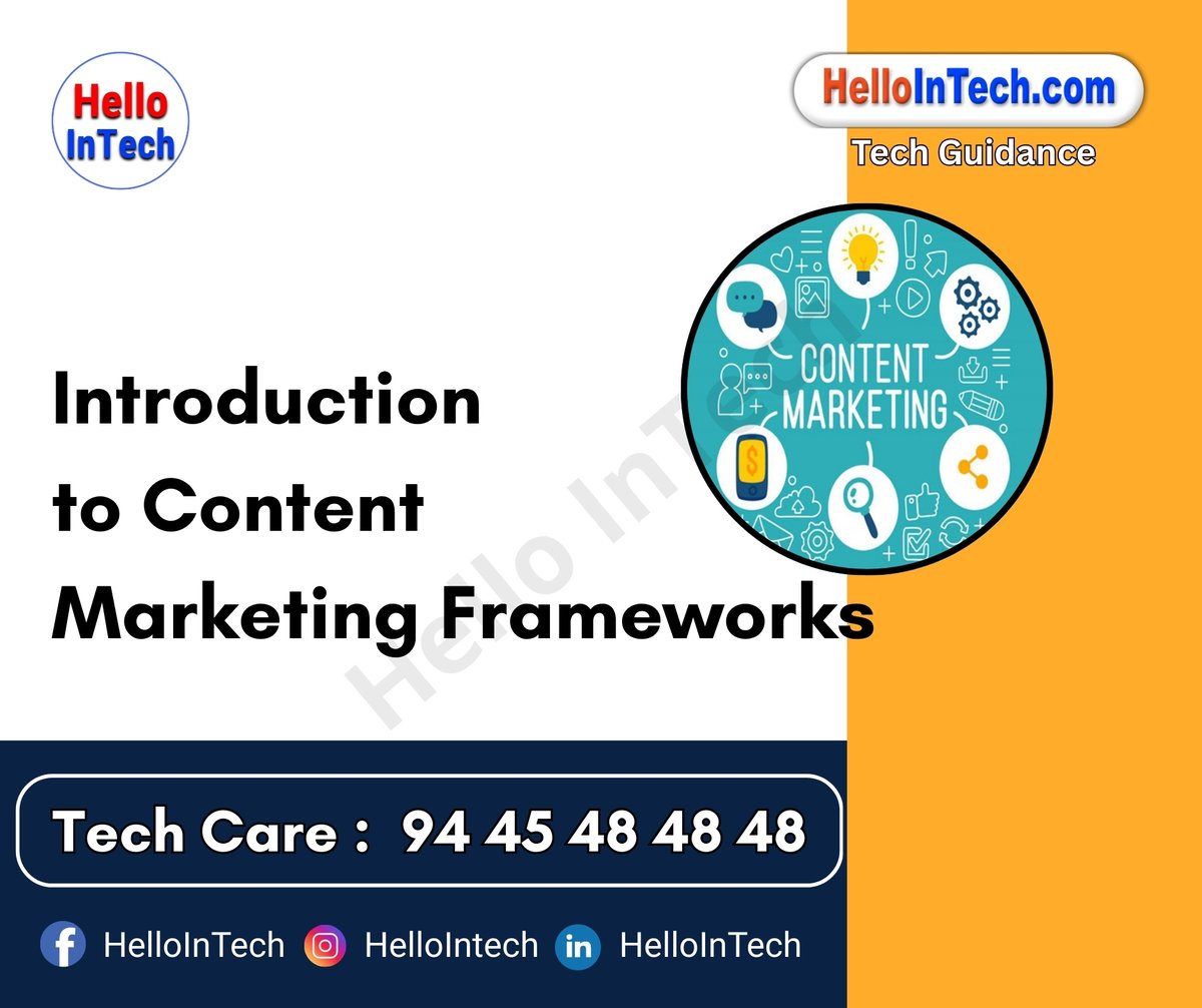 HelloIntec13514's tweet image. Introduction to content marketing frameworks

If you would like more information, please visit the page.
hellointech.com/introduction-t…

#hellointech #contentmarketingframework #digitalstrategy #contentlifecycle #marketingfunnel #audienceresearch #contentgovernance