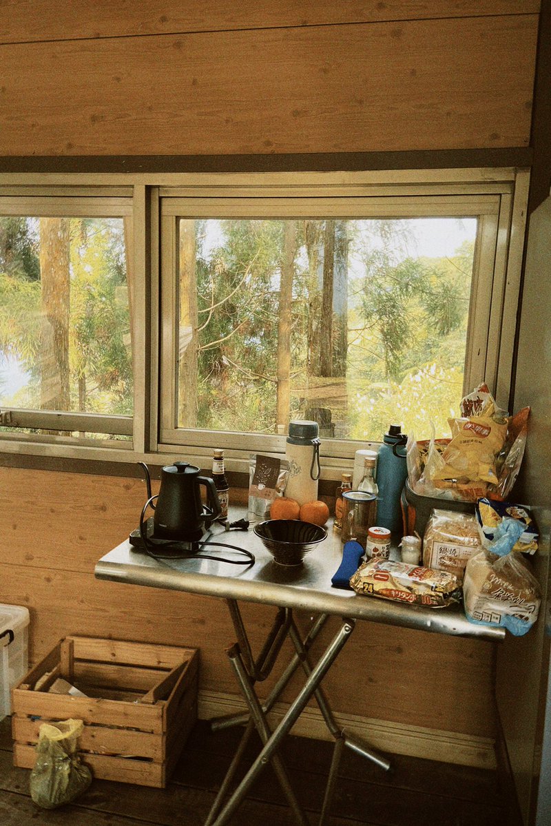 這次露營天氣超冷超霧超濕！