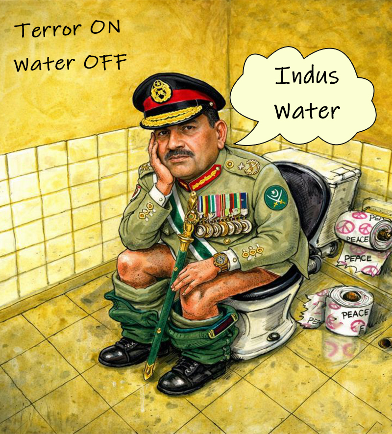 Heroofkashmir's tweet photo. Terror ON, water OFF.
Peace cannot be preached while terror is practiced.
Indus waters are a resource, not a tool for blackmail.
Accountability must come before entitlement.
#IndusWater #TerrorAndTalks #NationFirst #NoMoreDoubleStandards https://t.co/OYiT2HSv4A