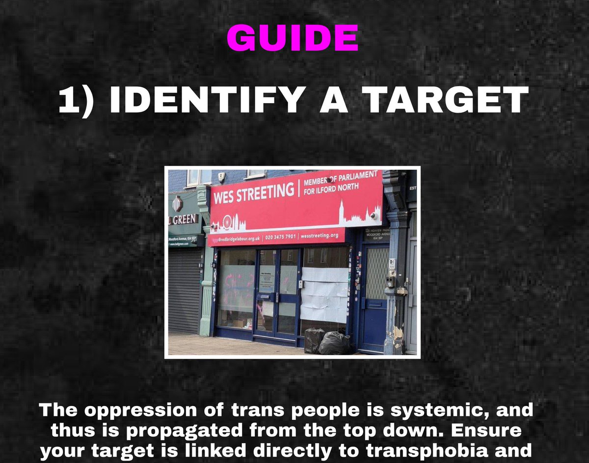 alexrubner's tweet photo. The Trans Bash Back lads have a handy cut-out-and-keep action guide to doing crime with impunity and it's just a little bit terrifying. https://t.co/1Ct1i3yPyC