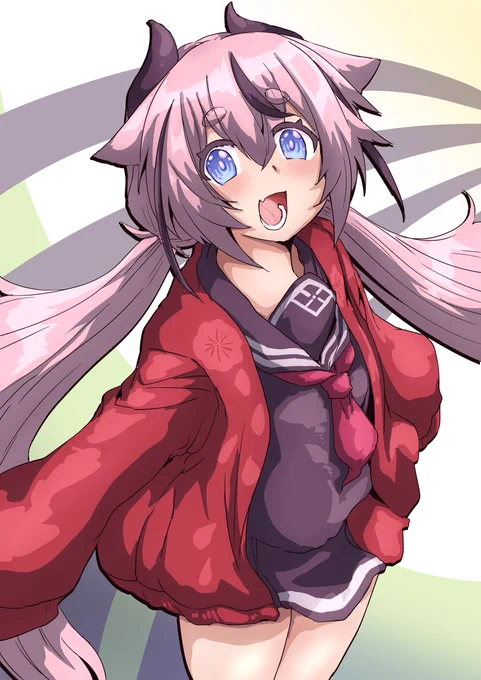 今日の日課はカーディガンセーラー鳴花ヒメちゃんです