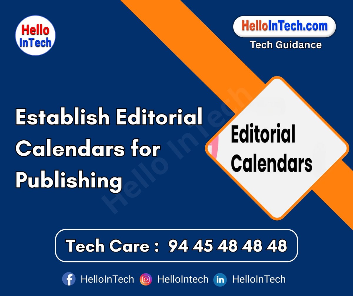HelloIntec13514's tweet image. Establish editorial calendars for publishing

If you would like more information, please visit the page.
hellointech.com/establish-edit…

#hellointech #editorialcalendar #contentplanning #contentworkflow #publishingstrategy #marketingcalendar #contentmanagement #digitalpublishing