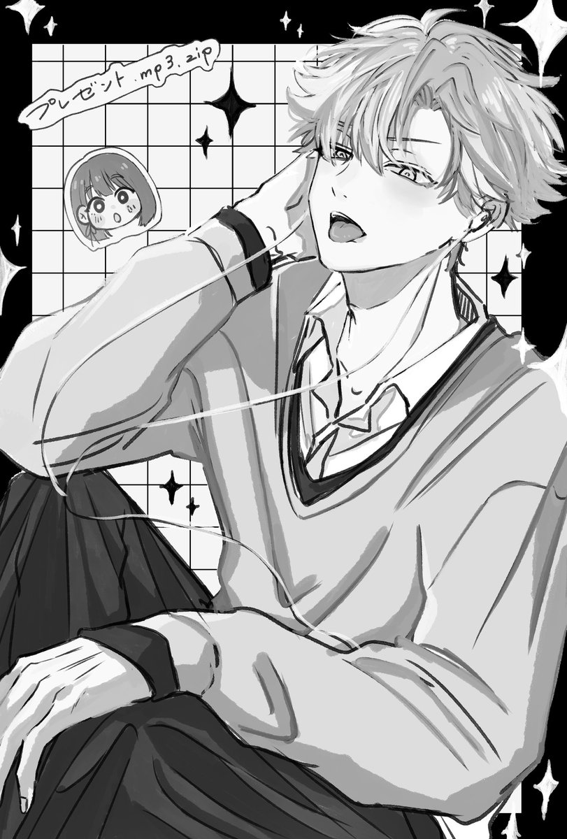 #マーガレット 3-4合併号にて掲載していただいている読切の子たちです🫶