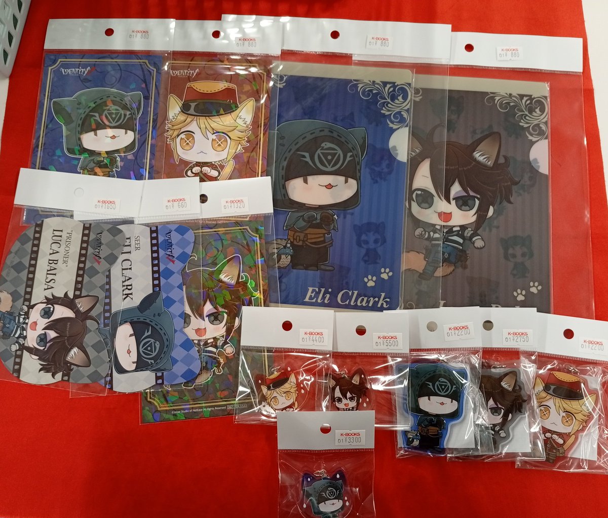 入荷情報】 第五人格 ナンジャタウンコラボ ポストカード アンブレラ