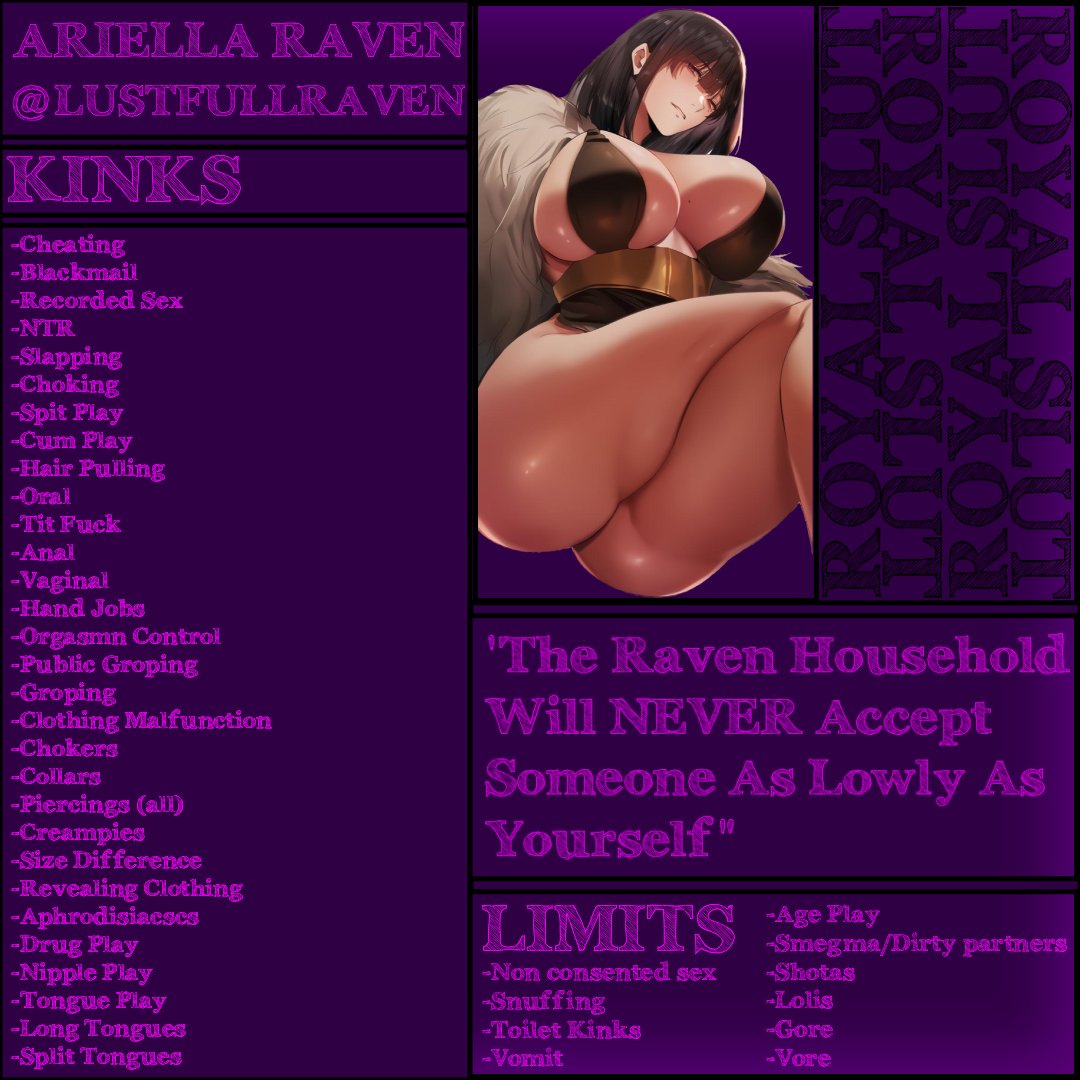 LustfullRaven's tweet image. 