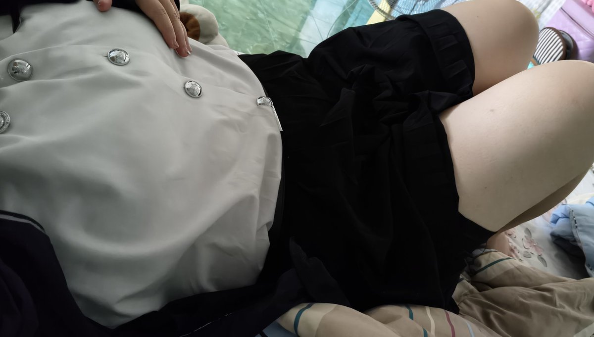 เข้าใจละว่าทำไมหลายๆคนอยากเอาคาชุดนักศึกษากัน♡ #imgforลั่น #สาวอวบ