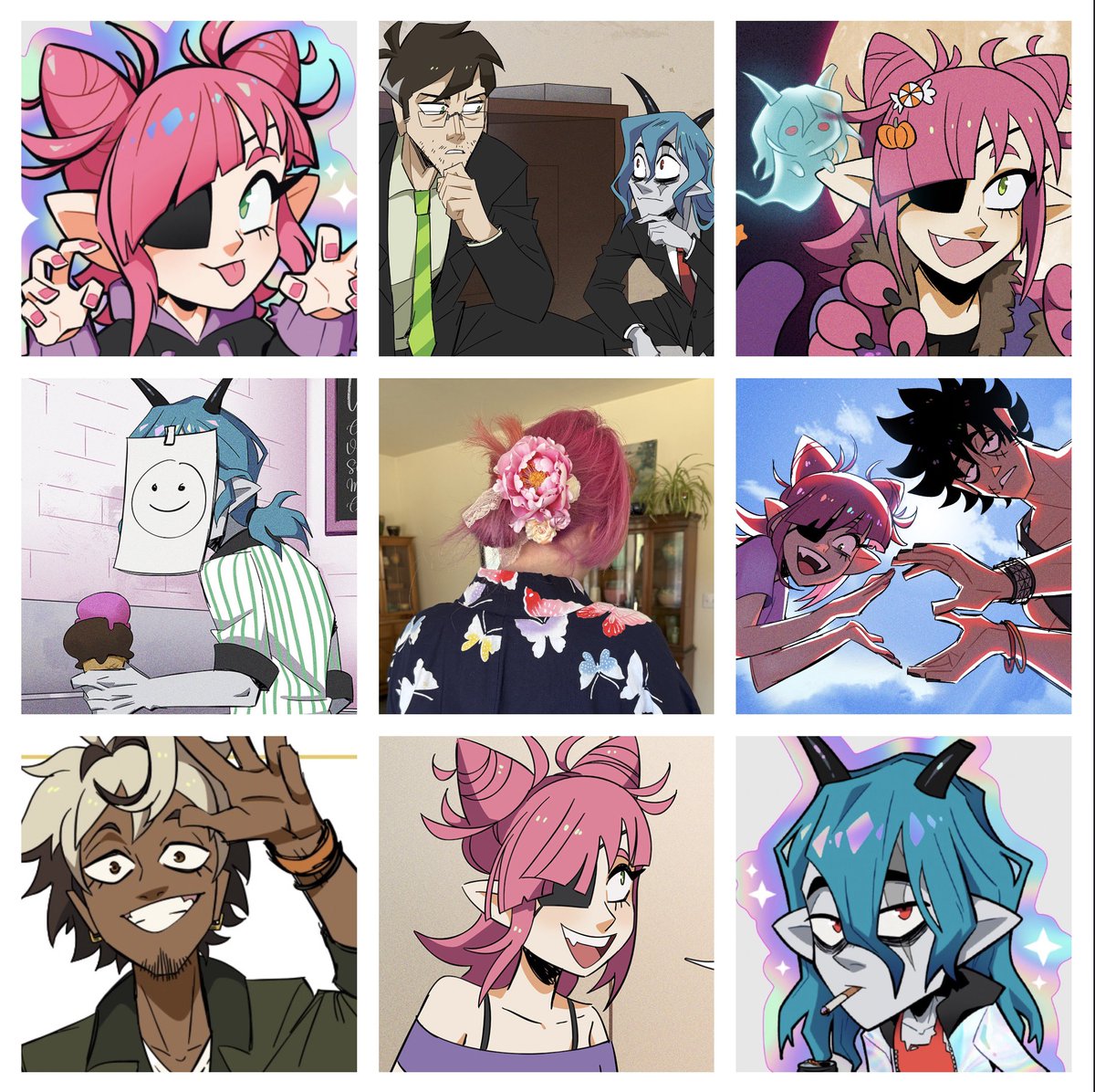 WhiteTreeFox's tweet image. What I’ve been up to this year