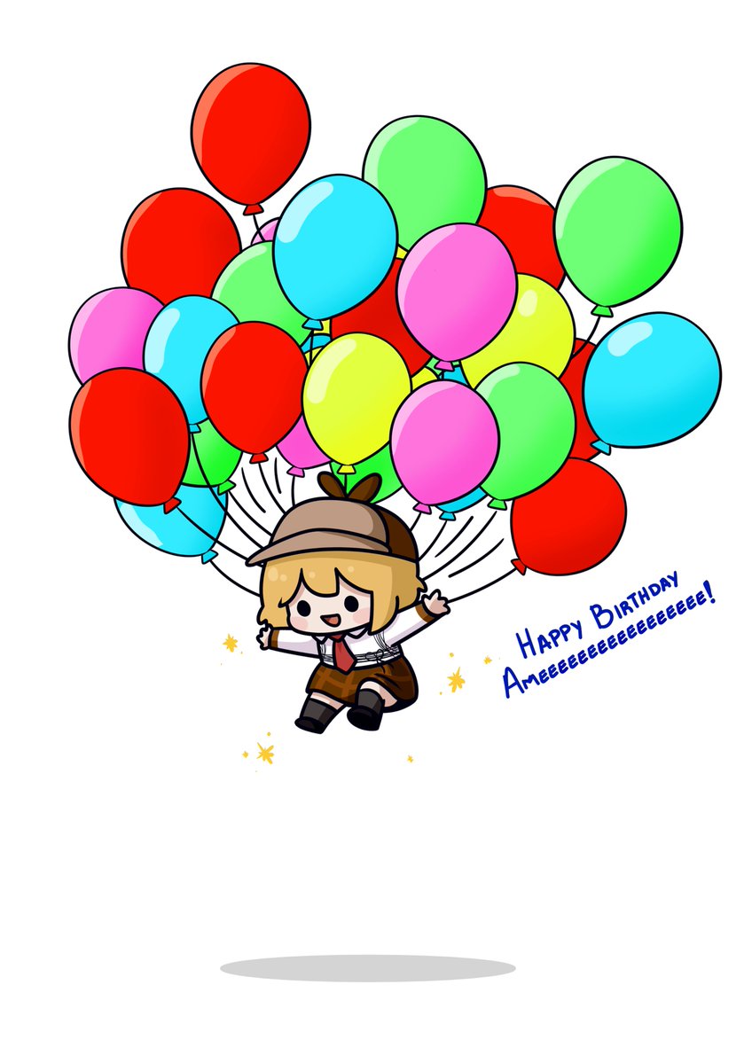PhdPigeon's tweet image. HBD Ameeee‼️🎂🥳🎉✨💛 #ameliart