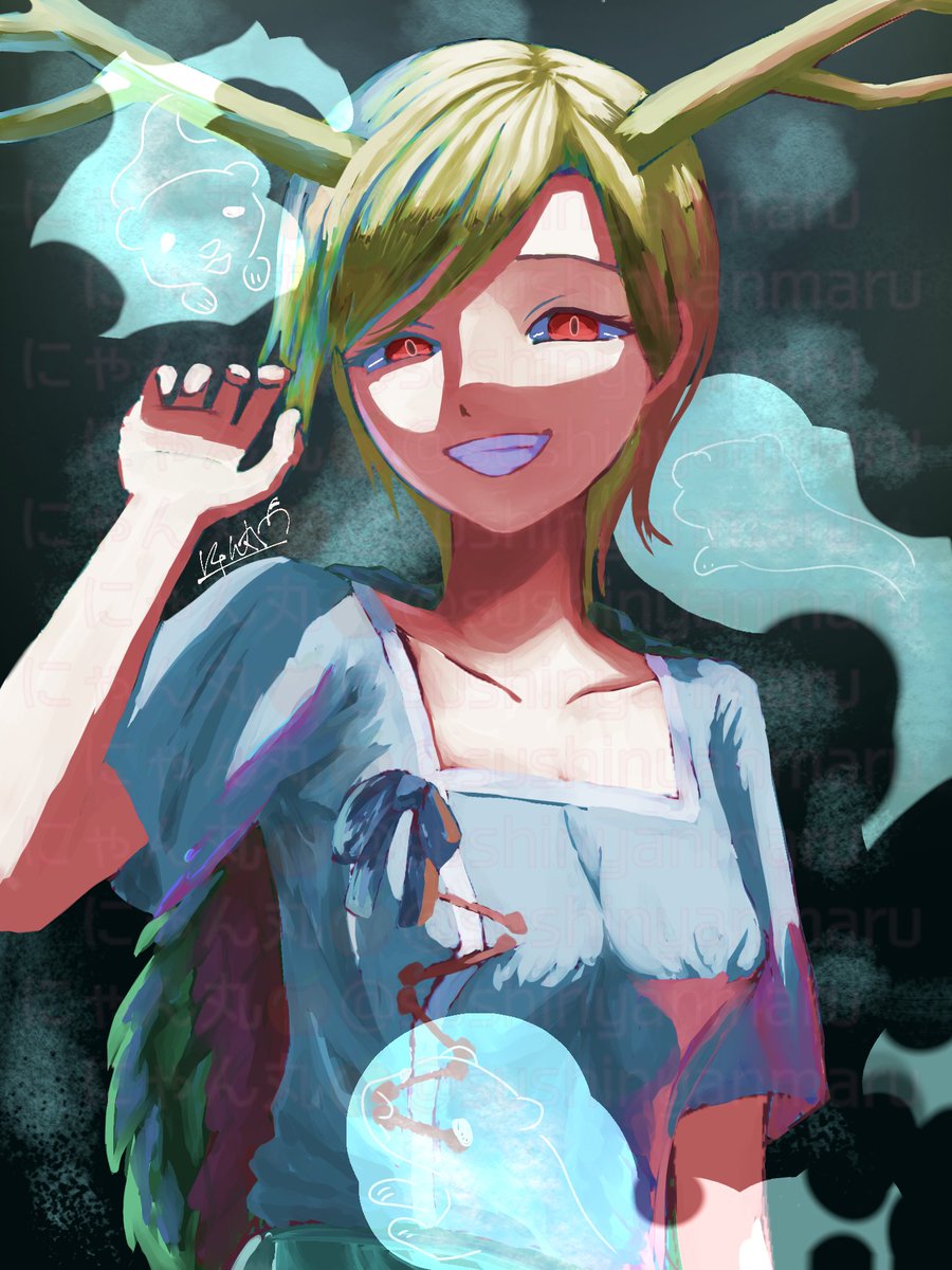 sushinyanmaru's tweet photo. 吉弔八千慧
#東方Project #イラスト https://t.co/IVDllPAZeS