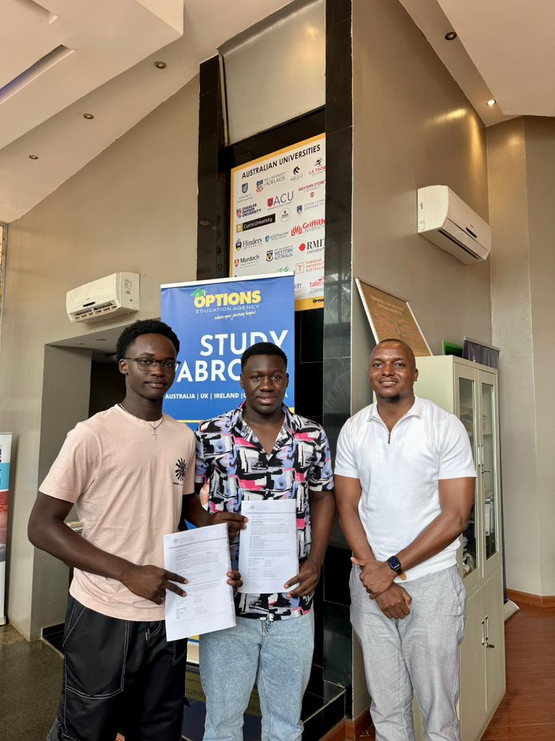 Visa Grant!

Congratulations to Wani &amp; Woja, siblings who have successfully received their Australian student visas and are headed to RMIT University!

📍 Kampala Office: Rwenzori Courts, Plot 2, Nakasero Road
📞 Contact: +256 756 102 504 | +256 756 097 519

#studyabroad