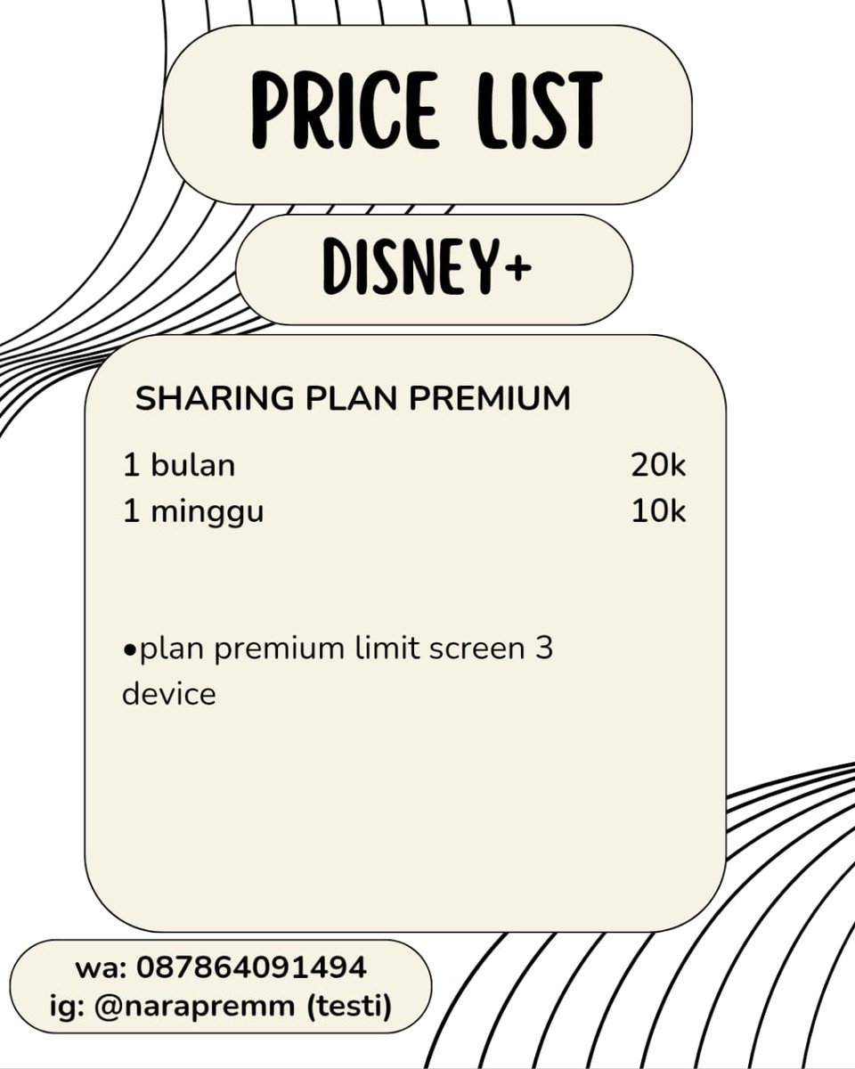 elvnatae's tweet photo. APLIKASI PREMIUM MURAH WTB WTS VUS KEPOIN BIO AKU ATAU IG @NARAPREMM TIKTOK @NARAPREMM ATAU LANGSUNG ORDER VIA WA 087864091494 https://t.co/FjFV6dDBVj