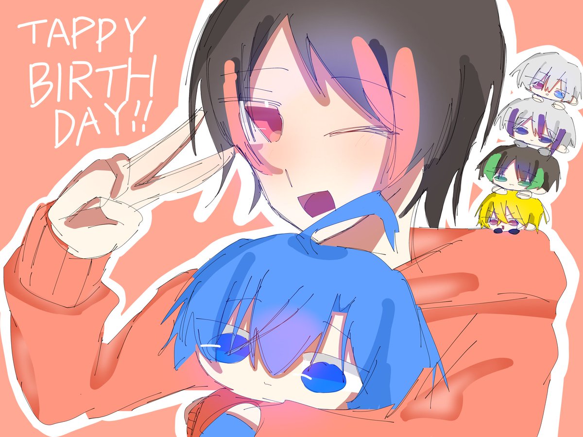 vRJNRj71ga52258's tweet photo. TAPPYBIRTHDAY!!
描くの遅くなった〜😭ほんとにめでたい!!
 #みすてぃっくす https://t.co/YFV0sy9rod