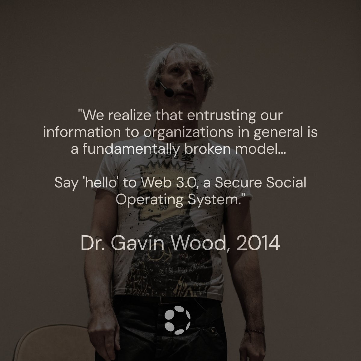 Web3.0 was coined in April 2014 by Parity CEO Dr. Gavin Wood (<a href="/gavofyork/">Gavin Wood</a>), not as a slogan, but as a technical response to a broken trust model.

<a href="/CoinDesk/">CoinDesk</a> republished the original piece on Jan 4, 2022, as the term regained momentum.

On Jan 6, 2026, Web3 is no longer a theory.