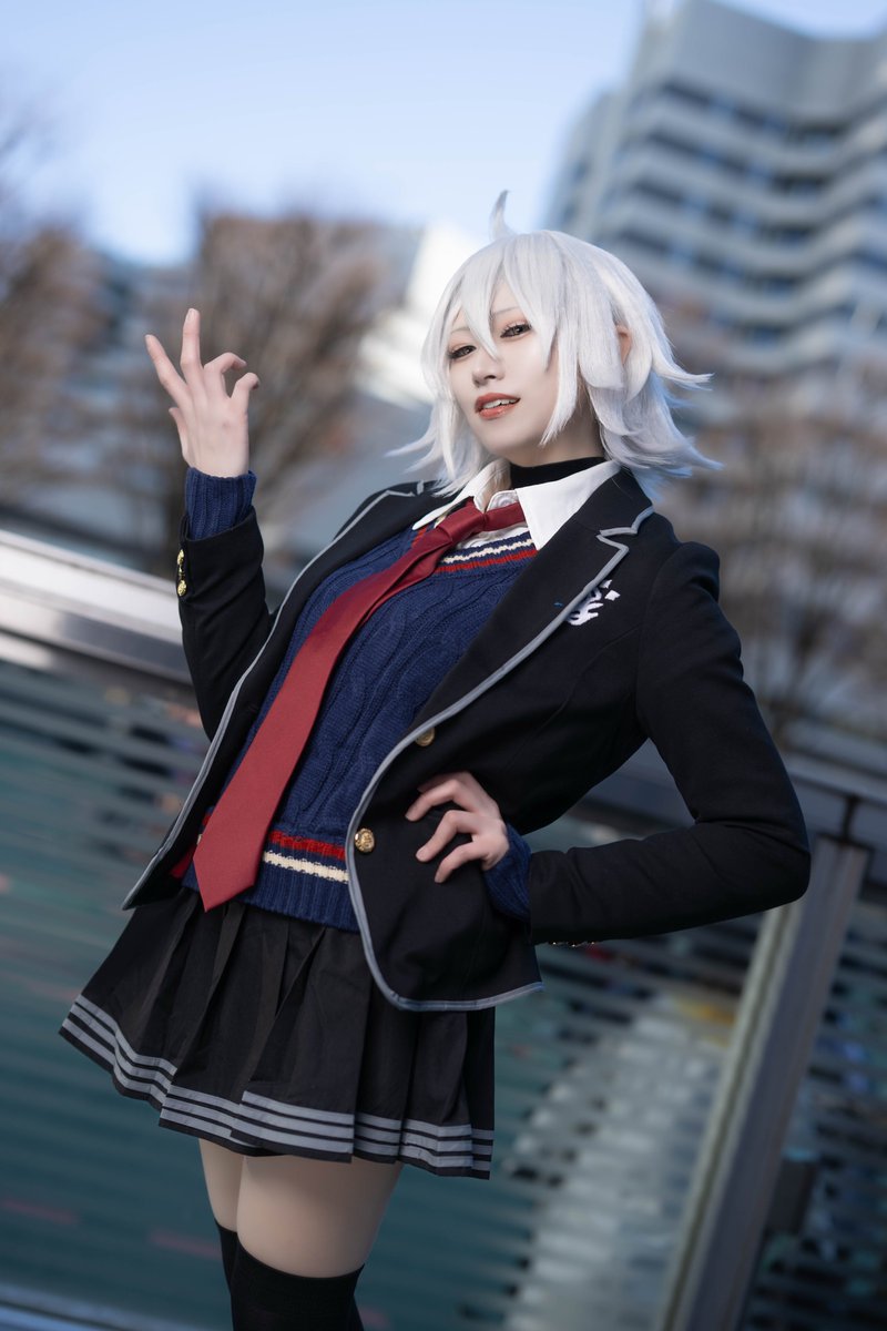 こ*ろ様 fgo イド　制服風　コスプレ衣装　折田　fate コスプレ/cosplay 【FGO】 イド // 折田さん 📸:@ikubiakius