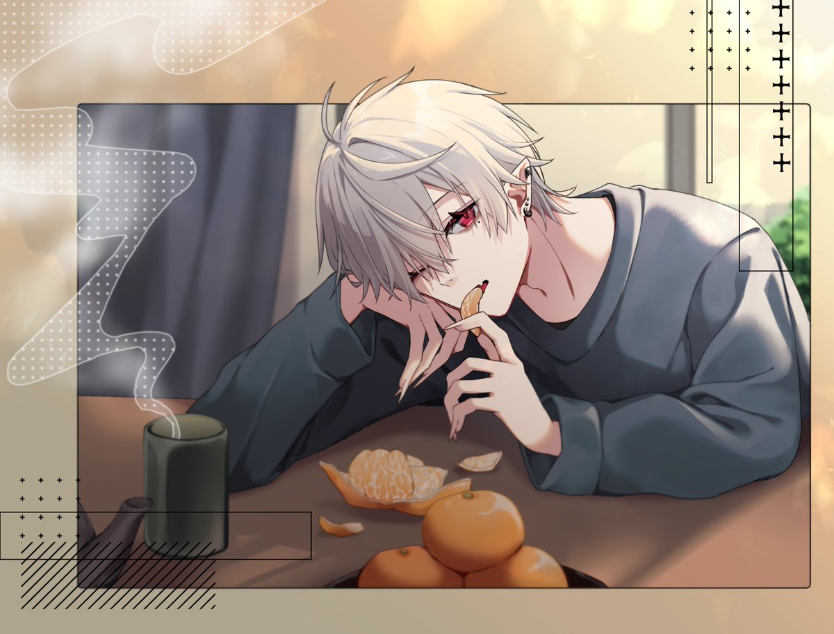葛葉(にじさんじゲーマーズ) 「冬の」|namのイラスト