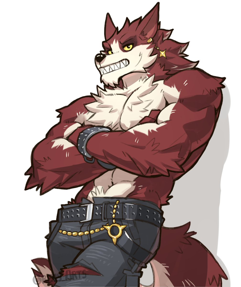 greyy_arts's tweet image. Lycan West