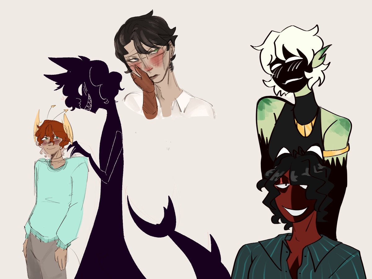 vaticvale's tweet image. Last doodles before I have to return to my prison that is the senior year of highschool #radiostatic #Vocalstatic