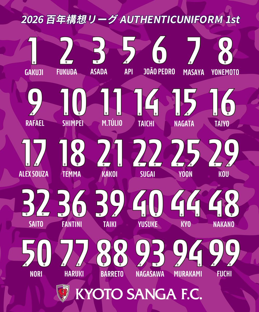 sangafc's tweet image. 🟣百年構想リーグユニフォーム🟣
🟣プラチナクルー先行予約販売🟣

本日19:00より販売開始‼️

ご購入はこちら👇
sanga-onlineshop.com

⚠️販売開始直後はアクセス集中によりサイトに繋がりづらくなる可能性がございます。…