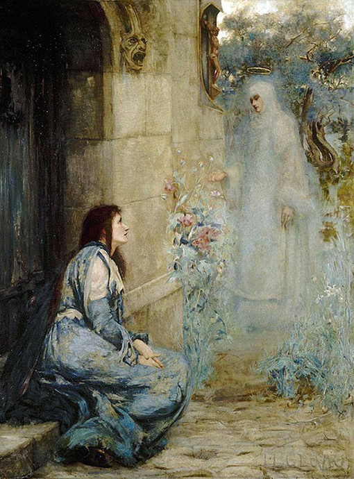 イソベル・リリアン・グローグ『プロヴァンスの伝説』1894年頃   個人蔵