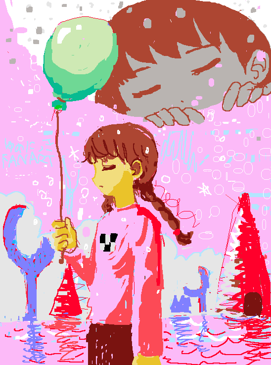 manuhamu's tweet image. ゆめにっきのファンアート