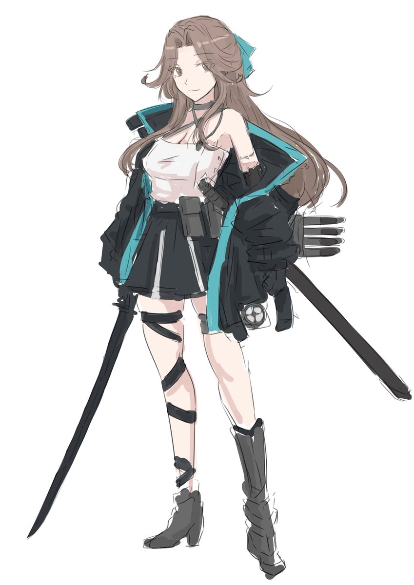 うちの神通は元の制服は着ておらずテラのファッションを楽しんでいる模様。

職分は強襲と武者の中間みたいな立ち回り。 