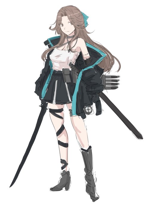 うちの神通は元の制服は着ておらずテラのファッションを楽しんでいる模様。

職分は強襲と武者の中間みたいな立ち回り。 