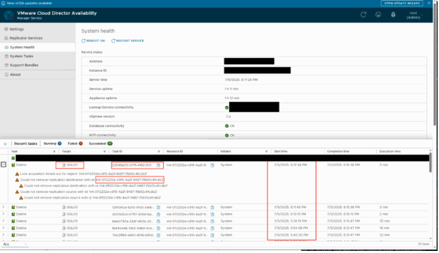 How to resolve a stuck Recovery Plan in VMware Cloud Director Availability - vCloud Vision dy.si/hVXvM