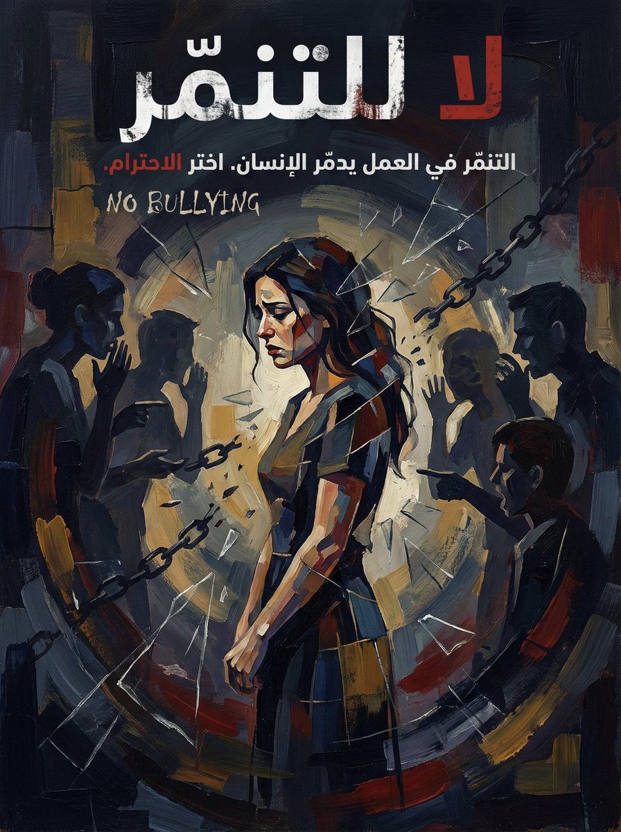 Tee180_'s tweet photo. التنمّر ما يوقف عند المدرسة.
ينتقل للمكتب، للاجتماعات، وللقروبات.
لا للتنمّر.
اختر الاحترام.
إذا شفت تنمّر، لا تتفرّج. أوقفه. https://t.co/JrQBMujOHC